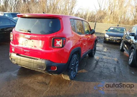 2021 Jeep Renegade Jeepster 4X4 из США, поврежденный, VIN ZACNJDAB6MPM56544